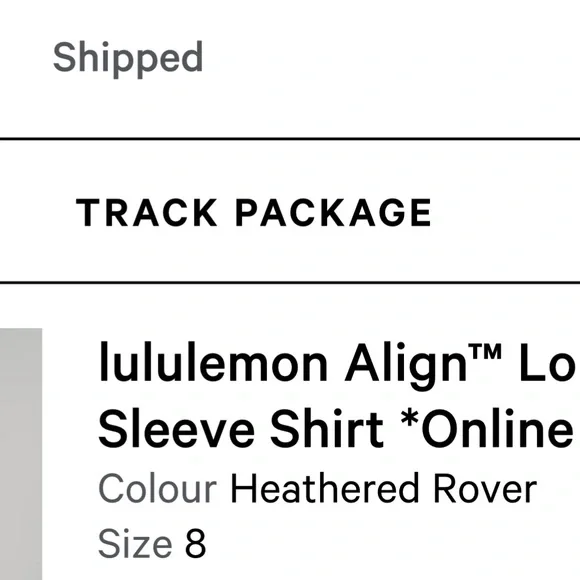 Lululemon long sleeve top - Picture 2 of 2